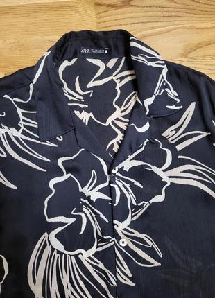 Полупрозрачная рубашка от zara man 2