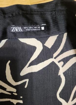 Полупрозрачная рубашка от zara man 3