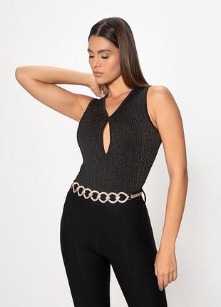 Studio f стильне боді body bra бра блуза люрекс бренд studio f,р.s