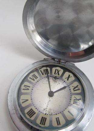 Часы карманные "молния" механика. ссср. на ходу.№4