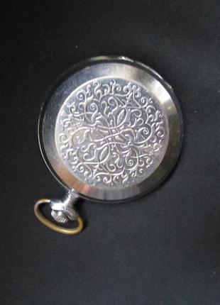 Часы карманные "молния" механика. ссср. на ходу.№4