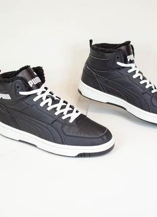 Puma rebound joy fur кеды кроссовки утепленные оригинал! р. 42 27 см