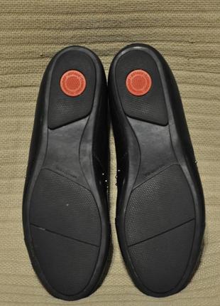 Очаровательные легчайшие черные кожаные слиперы fftffop lena micro-stud loafers 39 р. ( 25,5 см.)10 фото
