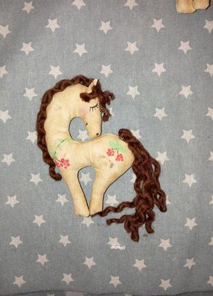 Текстильные пряничные лошадки, ароматные игрушки