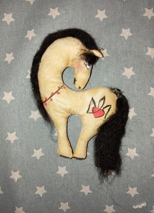 Текстильные пряничные лошадки, ароматные игрушки