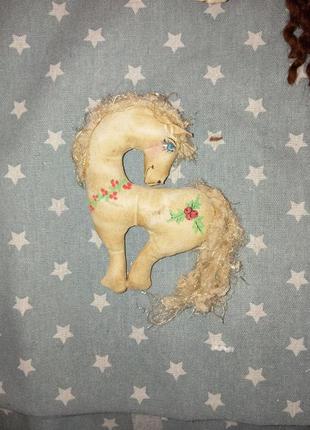 Текстильные пряничные лошадки, ароматные игрушки
