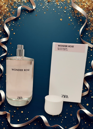 Туалетная вода для женщин zara wonder rose 180 мл