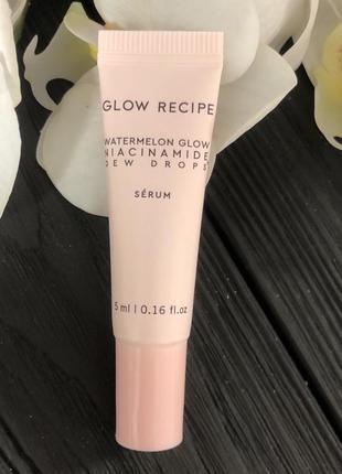 Сыворотка с ниационамидом glow recipe watermelon glow niacinamide dew drops