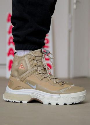 Кроссовки nike acg Jordans gaiadome gore-tex khaki