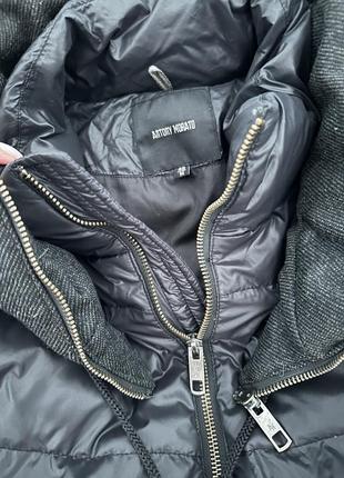 Стильна молодіжна куртка пуховик чоловіча 50 пух/50 перо італія оригінал