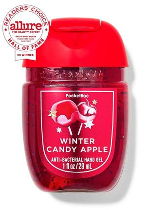 Гелевый санитайзер для рук bath & body works winter candy apple