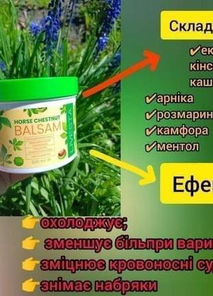 Бальзам каштан 500мл левистая