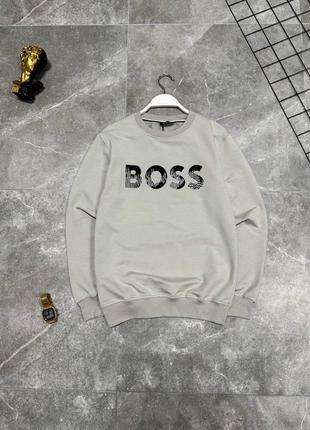 Мужской серый свитшот junior boss