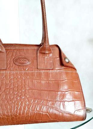 Сумка tod's шкіряна оригінал жіноча3 фото
