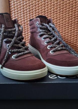 Ecco черевики soft7 wedge tred
