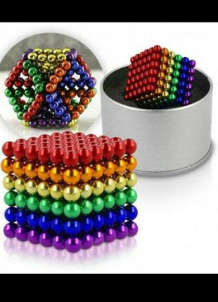 Магнітний конструктор різнокольоровий