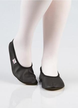 Кожаные чешки с антислипкой вставкой hiphop