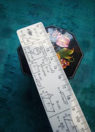 Милая шкатулочка петриковская роспись. винтаж прошлый век