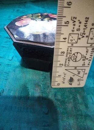 Милая шкатулочка петриковская роспись. винтаж прошлый век