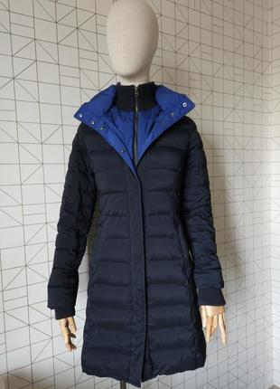 Женский пуховик uniqlo оригинал, теплый женский пуховик, пуховое пальто с капюшоном, зимний пуховик