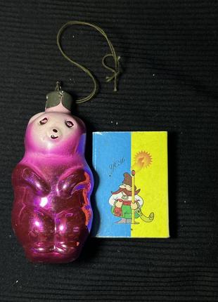 Елочная игрушка ссср