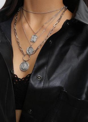 Колье на шею