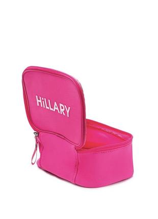 Косметичка рожева hillary pink bliss cosmetic bag, 17х12 см