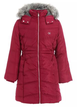 Детское пальто calvin klein куртка пуховик