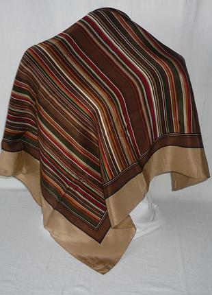 Michel paris 100% шовк нова шовкова хустина шов роуль