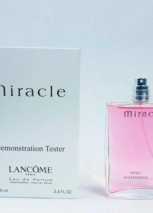 Оригинальный lancome miracle 100 ml tester парфюмированная вода