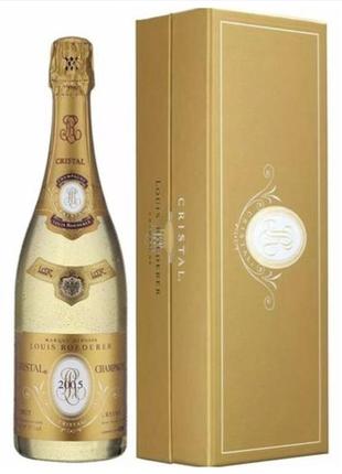 Шампанское эхо родерер, крестал / louis roeder, cristal, 2005, белое брют 12% 0.75л в коробке