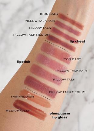 Набір charlotte tilbury pillow talk lip kit (pillow talk fair)
