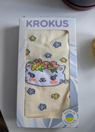 Колготы krokus молочные 116-122