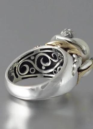 Кольцо кольцо серебро стильное оригинальное кольцо silver ♥️3 фото