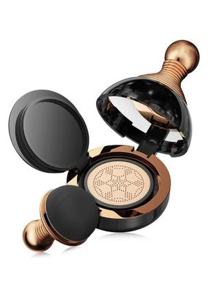 Кушон адаптивный (тон#2) для лица с зеркалом + спонжик ma vie mari, увлажняющая крем пудра