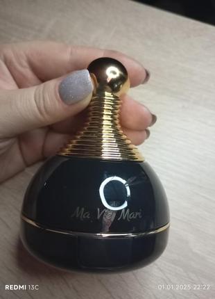 Кушон адаптивный (тон#2) для лица с зеркалом + спонжик ma vie mari, увлажняющая крем пудра