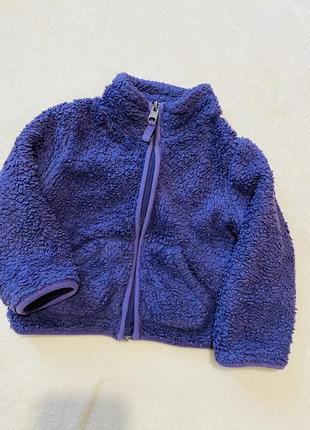 Теплая кофта для девочки