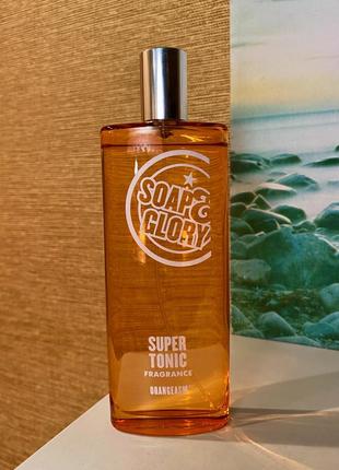 🇬🇧 soap & glory парфюмированный супер тоник orangeasm 🍊 элеми, мандарин, мята, лимон, апельсин 100 мл лимитка редкость