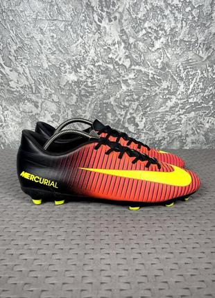 Nike mercurial бутсы копы сороконожки 45 размер футбольные яркие