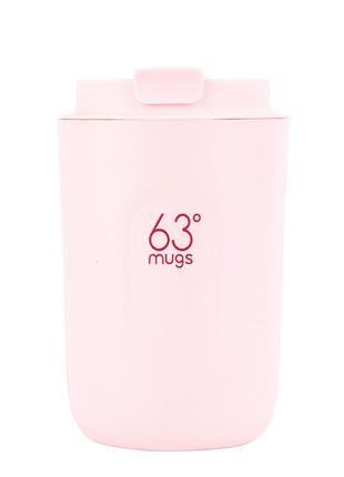Термочашка для кави 380 мл розе 63mugs