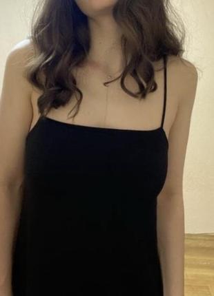 Чорна сукня zara