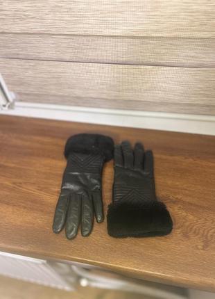 Шкіряні рукавиці