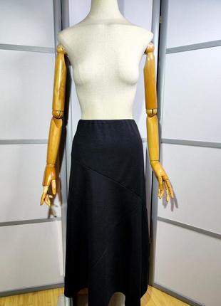 Bonmarche черная трикотажная юбка-миди 14