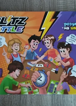 Настольная игра danko toys blitz battle (укр.)