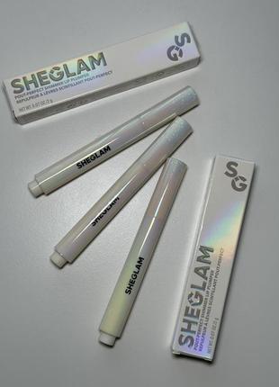 Блеск плампер с шиммером sheglam