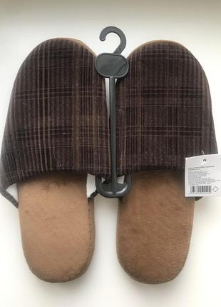Мужские домашние тапочки