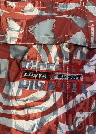 Luhta sport big foot куртка анорак сноуборд р xl винтаж