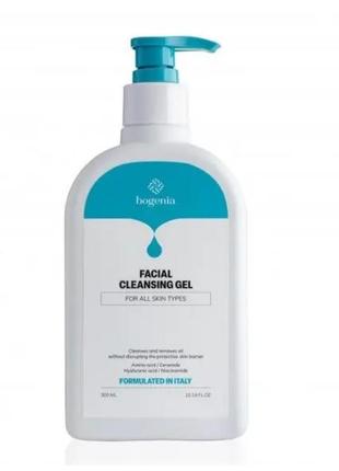 Гель для умывания кожи лица bogenia facial cleansing gel 300 мл