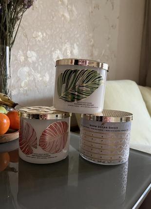 Свічки bath& body works