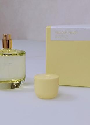 Зара zara yellow velvet 90 ml іспанія